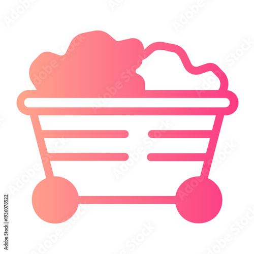 coal gradient icon