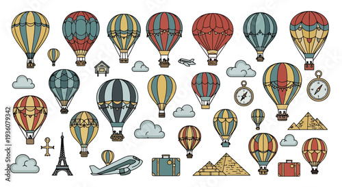 Travel Icons Set
