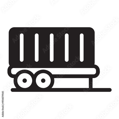 Container glyph icon