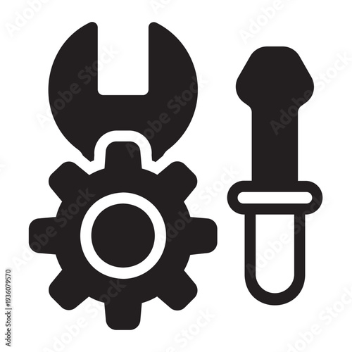 maintenance glyph icon