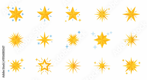 Yellow Starburst Set