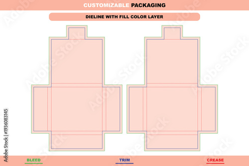 Chocolate bar candy bar envelope packaging dieline editable folding carton template customizable confectionery stylish branding retail design accurate die line pack included