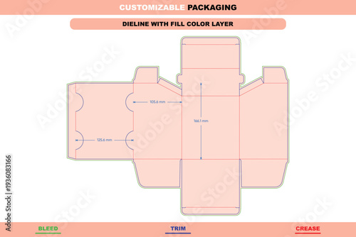 Customizable car shaped polygonal box dieline custom dimensions editable carton packaging vector template stylish creative branding folds accurate die line layout pack