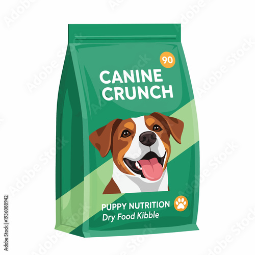 Canine Crunch Dog Food Bag