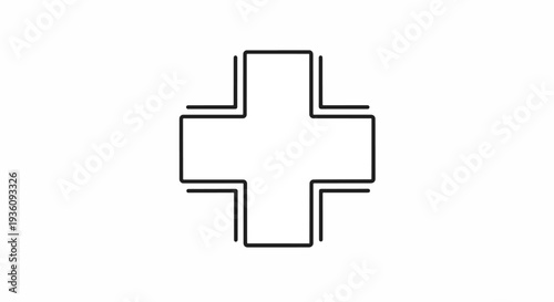 Simple Cross Symbol