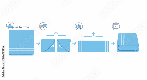 Bedding Set Folding Steps