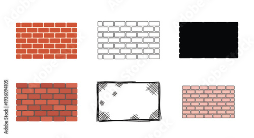 Brick Wall Textures Set