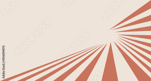 minimalist sunburst background design
