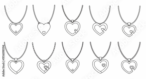 Heart Necklace Designs