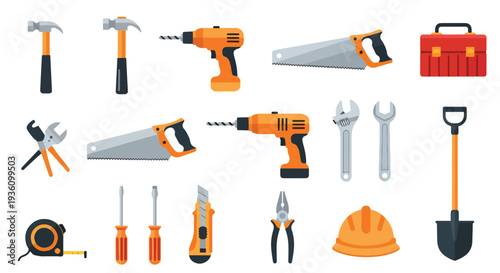 Construction Tools Set
