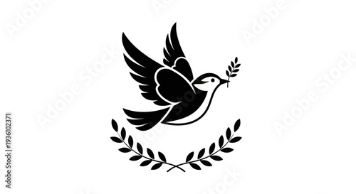 Green tree illustration on white background