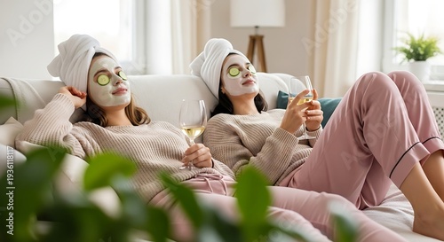 Wellness and Friendship Lifestyle Scene