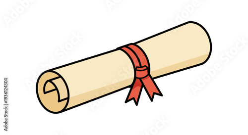 Certificate or Diploma Document.