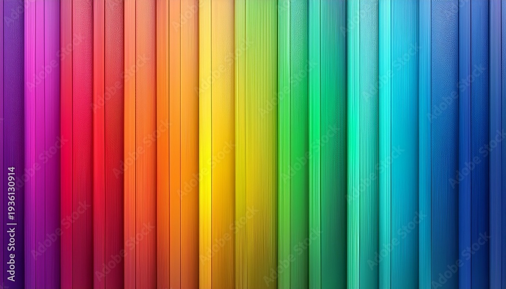 Obraz premium vibrant gradient background with colorful stripes and soft transitions