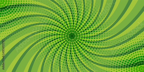 Sun rays, Old paper with stains - Vector