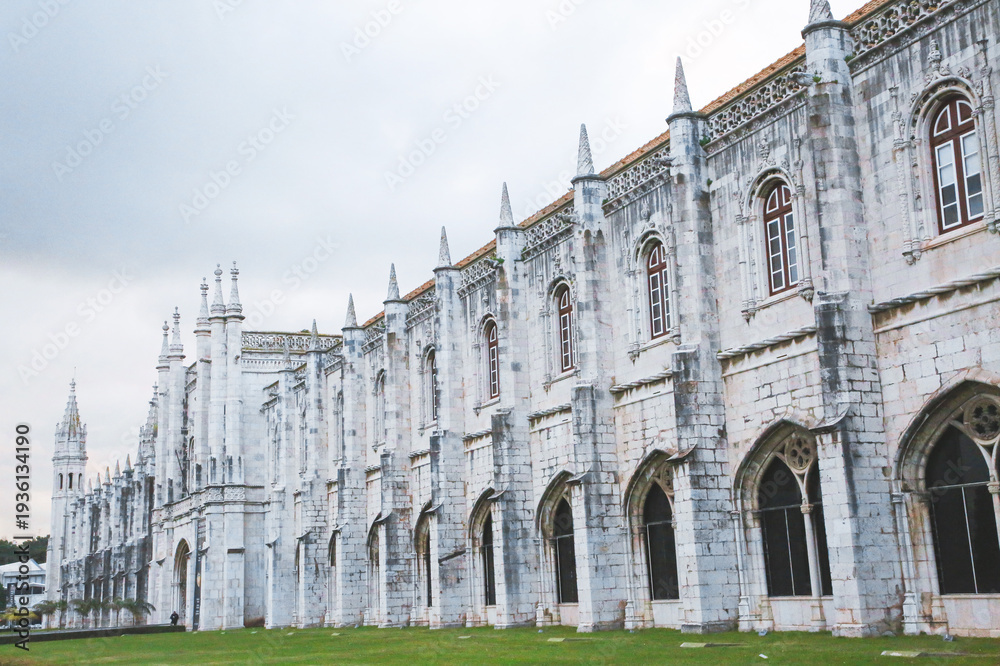 Fototapeta premium Jerónimos Monastery Exterior, Lisbon Portugal