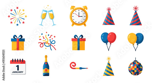 Celebration elements for festive occasions