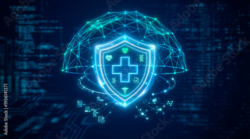 Medical data security shield protecting health information