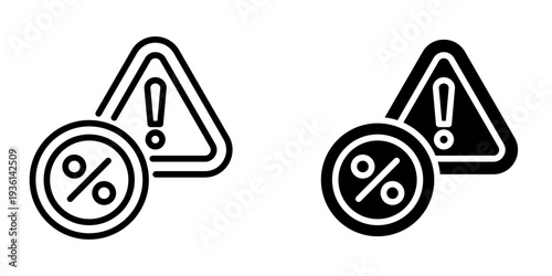 Rate icon, element icon for design branding, print, and digital media