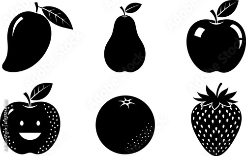 Set of Circus and Acrobat Performer Silhouettes, featuring Trapeze Artists, Juggler, Strongman, Sea Lion, and Elephant with Platform, for Entertainment and Performance Concepts