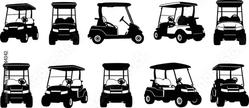 Set of Tropical Potted House Plants Black Silhouettes, Including Palms, Monstera, Dracaena, and Tall Grass, for Interior Design and Home Decor Vector Illustration