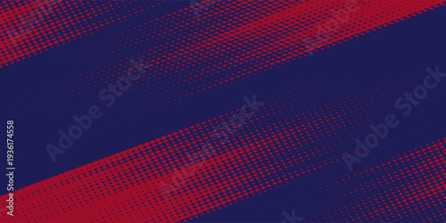 Halftone on blue background. Vector dots glitter or halftone glitter pattern texture Pop Art Style Background. vector grunge arts red grunge