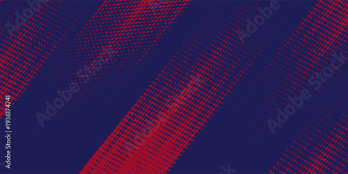 Halftone on blue background. Vector dots glitter or halftone glitter pattern texture Pop Art Style Background. vector grunge arts red grunge