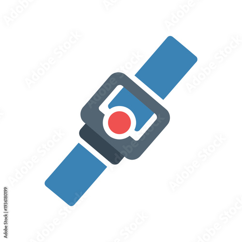 Blue Seatbelt Buckle for Vehicle Safety and Automotive Services