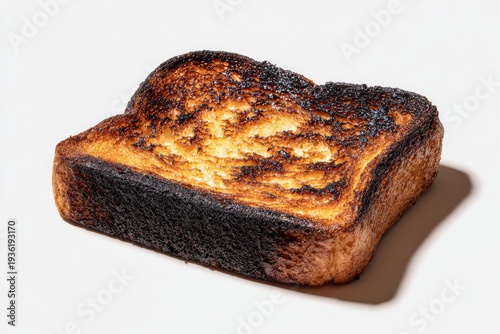 Burnt toast slice, browned edges (1)
