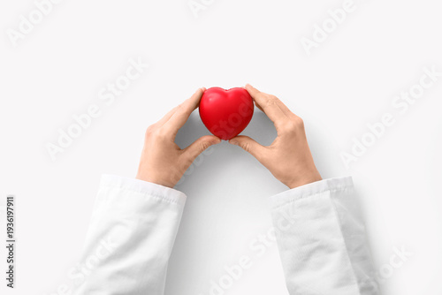 Female doctor's hands with ...
