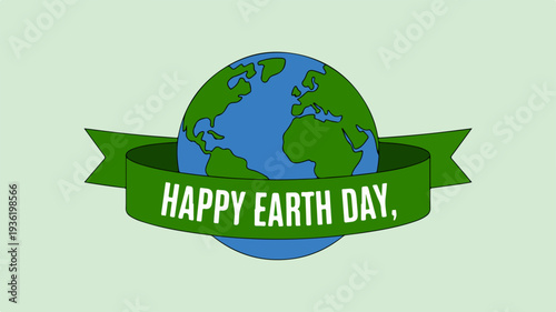 Earth Day Illustration