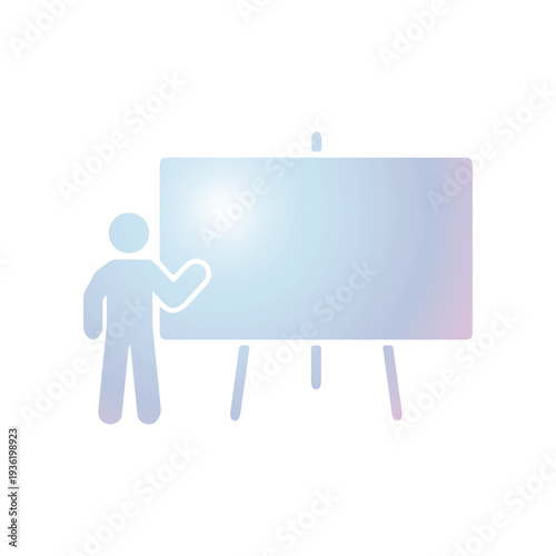 Blackboard icon design template