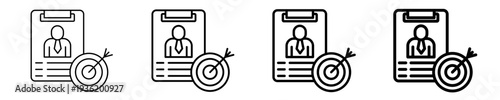 Coaching Outcome  Icon Set Different Style Collection