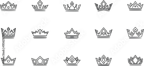 Crown Vector Illustrator Artwork