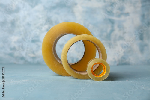 Different adhesive tape rol...