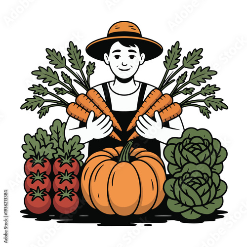 Organic Vegetable Garden