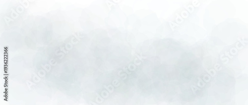 Soft grey watercolor effect background. Silver watercolour gradient texture. Light gray blurred paint splashes wallpaper for birthday or wedding design. Vector feminine pale pearl marble backdrop