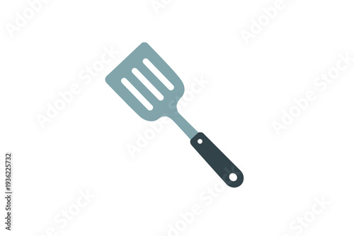 Simple kitchen spatula tool for cooking and flipping food