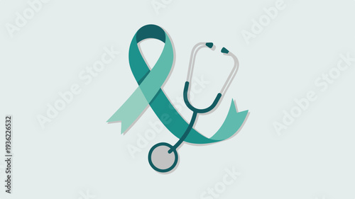 Ovarian Cancer Awareness Symbol