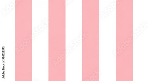 A pastel pink and white striped wallpaper background with vertical stripes