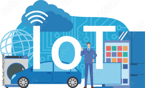 IoTのイメージイラスト