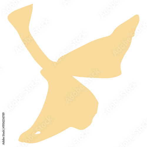 秋の枯れ葉のイラスト 11月の園だよりに使いやすいシンプル手描き素材シリーズ