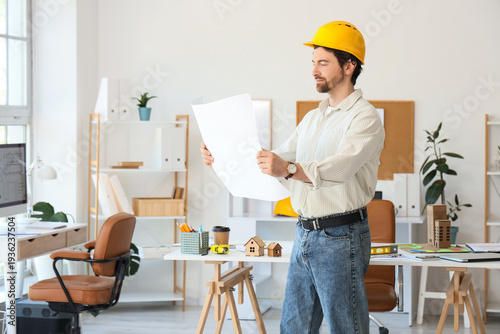 Male construction engineer ...