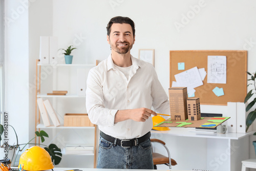 Male construction engineer ...