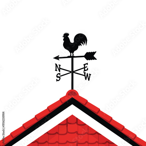 Decorative Weather Vane Perfect for Roofs and Gardens