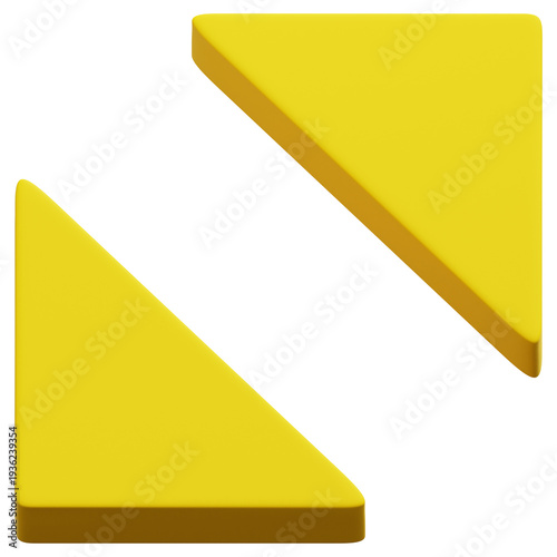 3D Yellow Offset Triangle Pair Abstract Shape Free Download 3D Yellow Offset Triangle Pair Abstract Shape - GFXLoad