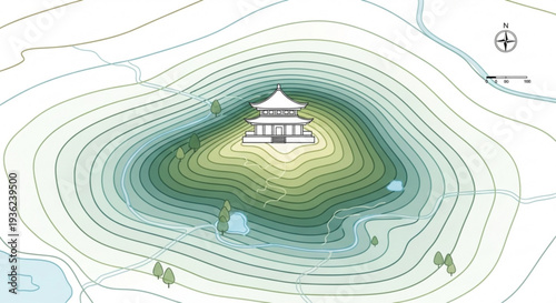 World kindness day symbol with blue and yellow hands forming a circle on white background with text