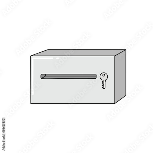 Secure Metal Safe Box for Protecting Valuables and Important Documents