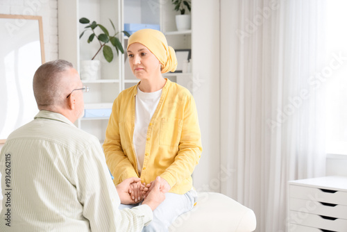 Mature woman after chemothe...