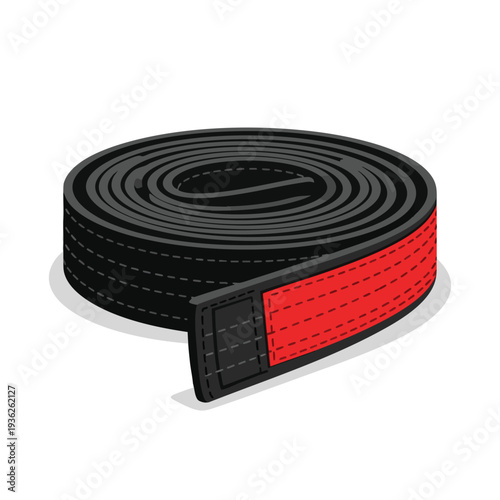 Coiled Velcro Straps for Adjustable Securing and Fastening